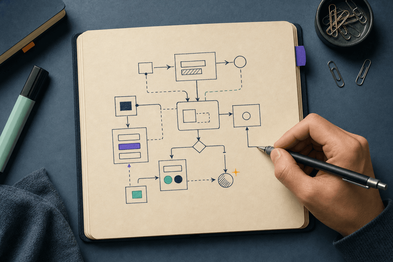 A hands-on workflow troubleshooting exercise on a notebook